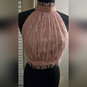 SHEIN Lace Trim Top